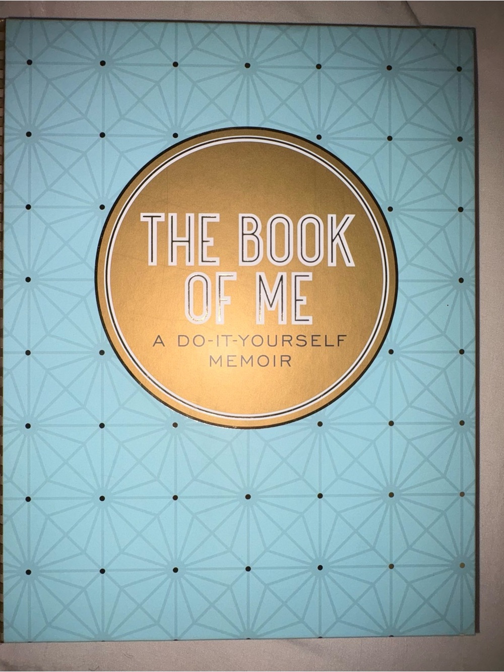The Book of Me Do-It-Yourself Memoir Hardcover Journal Peter Pauper Press